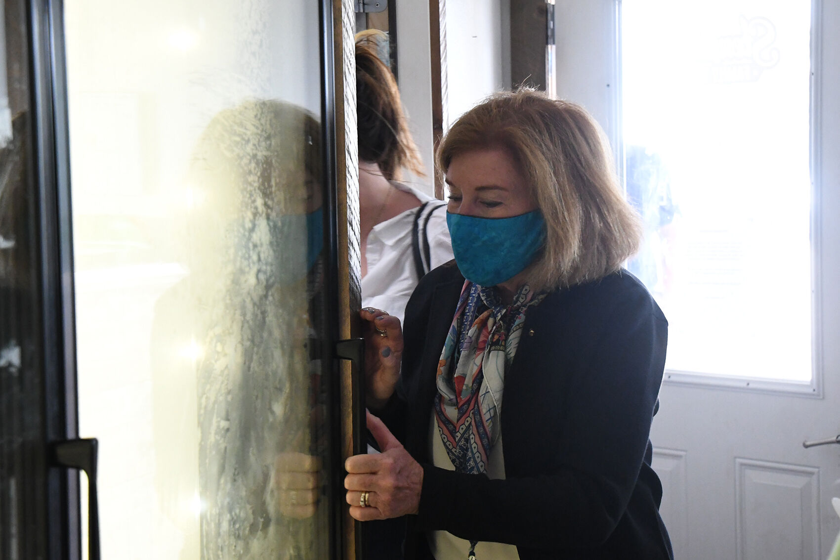 Bette Brand goes for Stensland ice cream